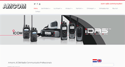 Desktop Screenshot of amcom.nl