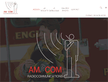 Tablet Screenshot of amcom.fr