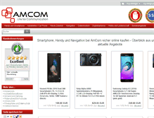 Tablet Screenshot of amcom.de